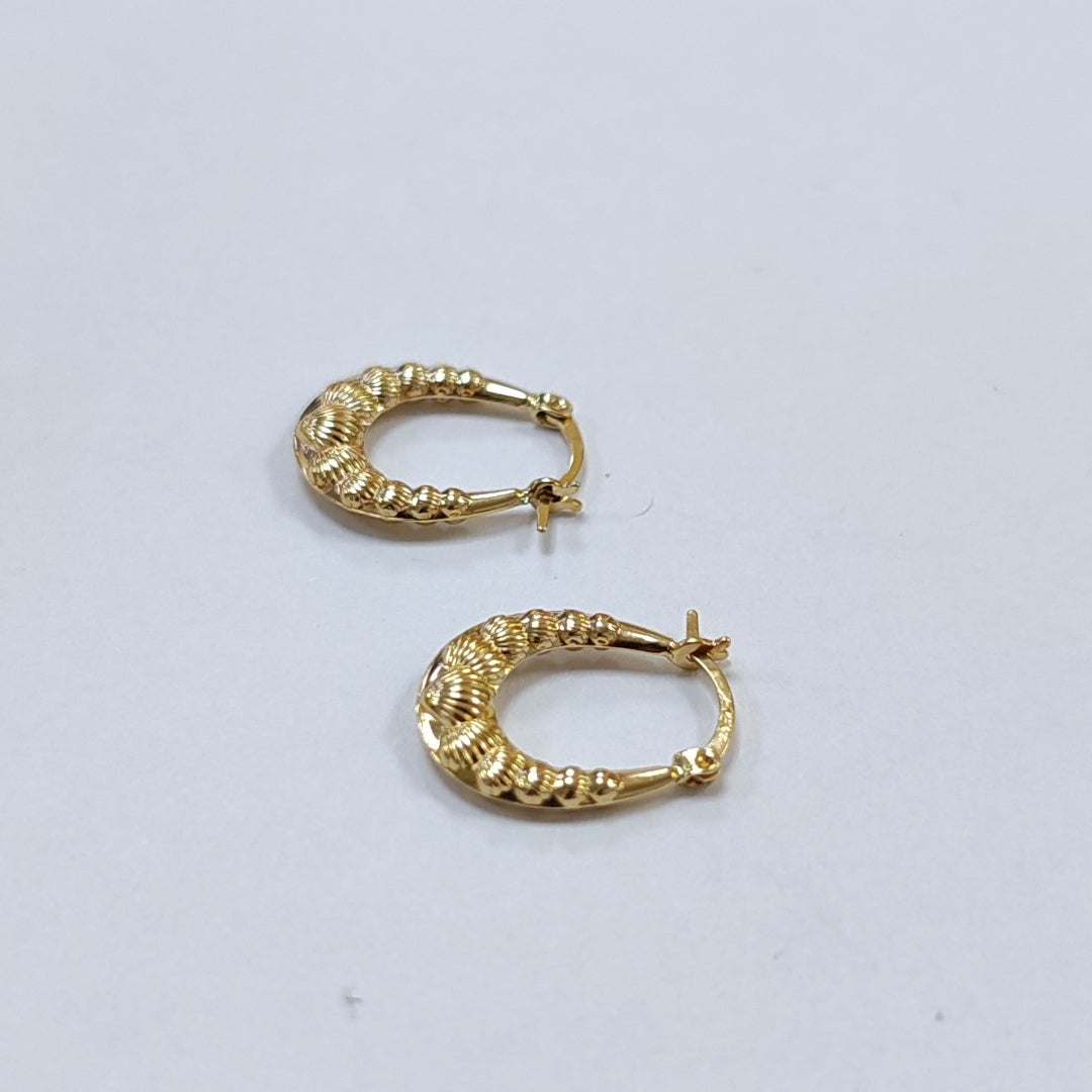 ARRACADAS ORO 14K 0.8 (NUEVO)