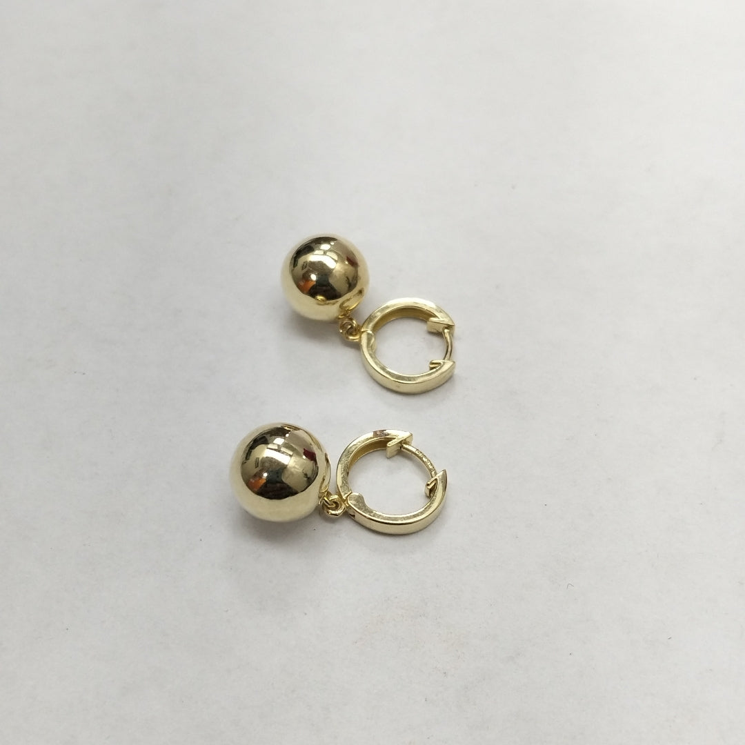ARRACADAS PAR ORO 14 K 3 GRMS (SEMINUEVO)