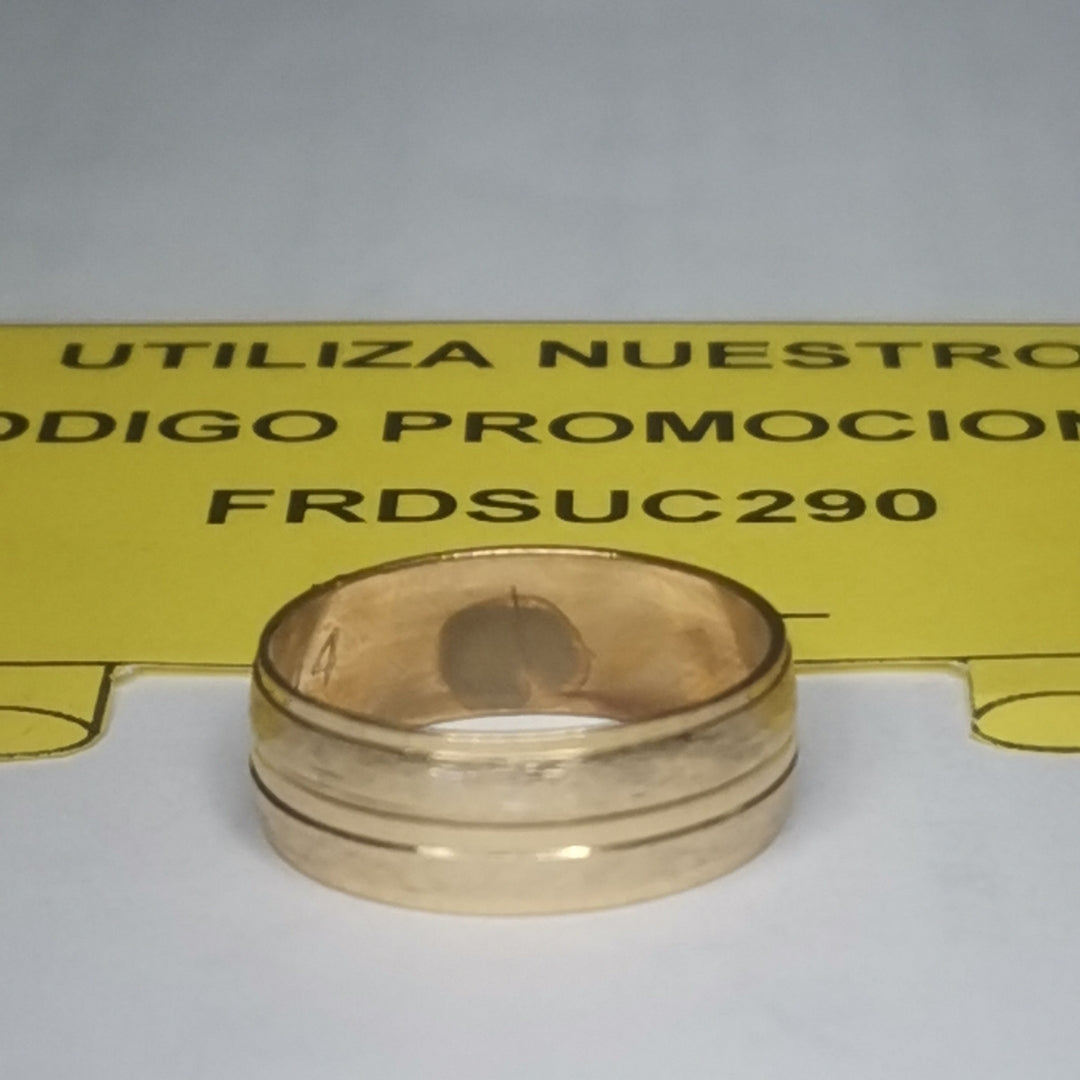 ANILLO ORO 12 K 2.5 GRMS (SEMINUEVO)
