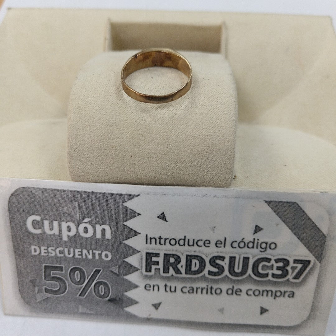 ANILLO DE GRADUACIÓN ORO 8 K 2.7 GRMS (SEMINUEVO)