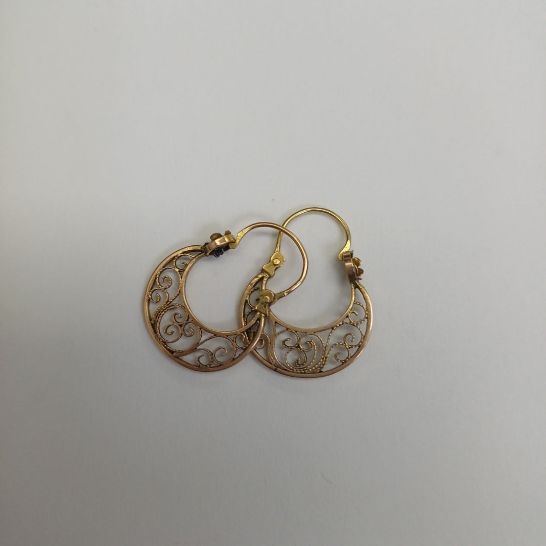 ARRACADAS PAR ORO 8 K 1,90 GRMS (SEMINUEVO)