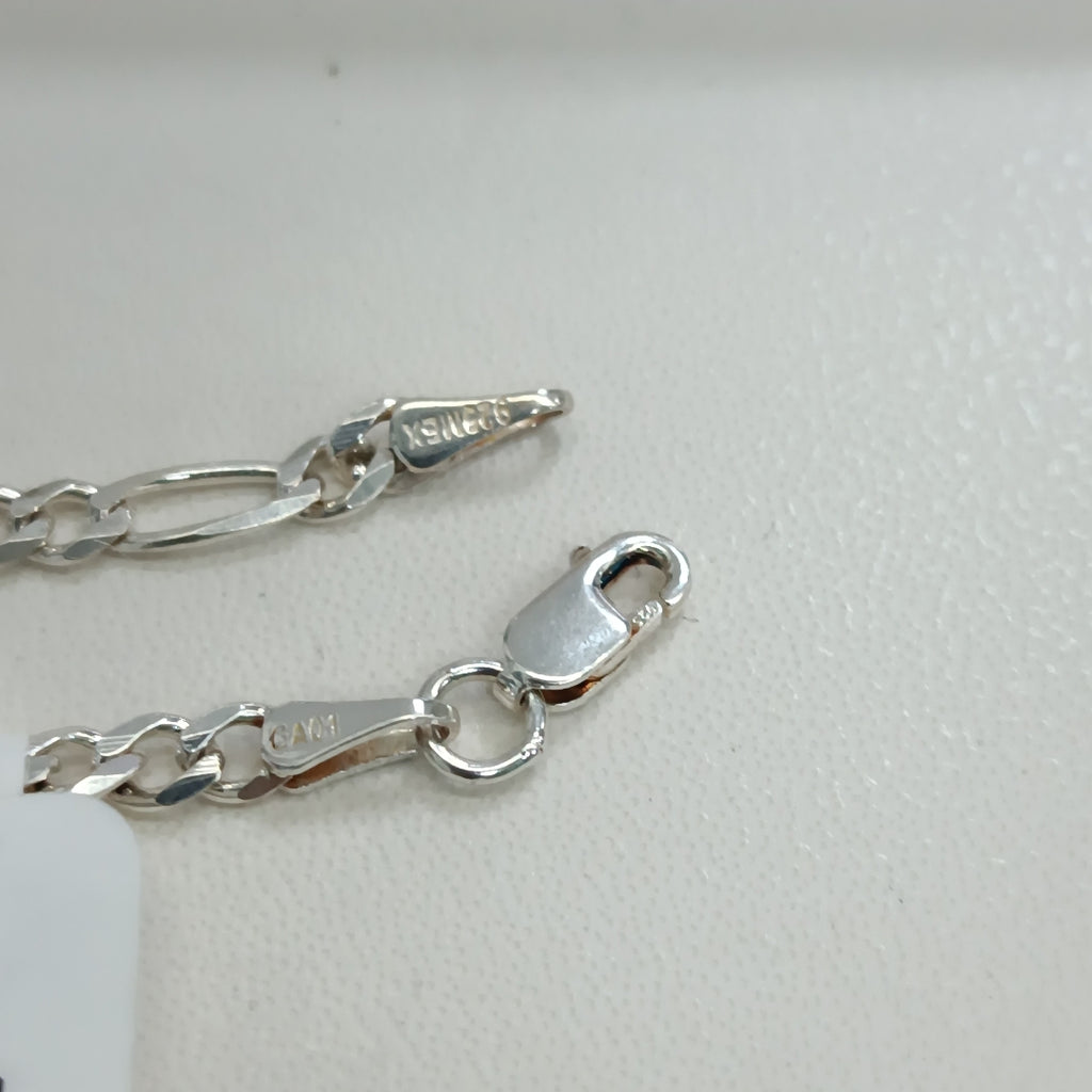 PULSERA TEJIDO 3X1 PLATA .925 18 CM 2.7 GR (NUEVO)