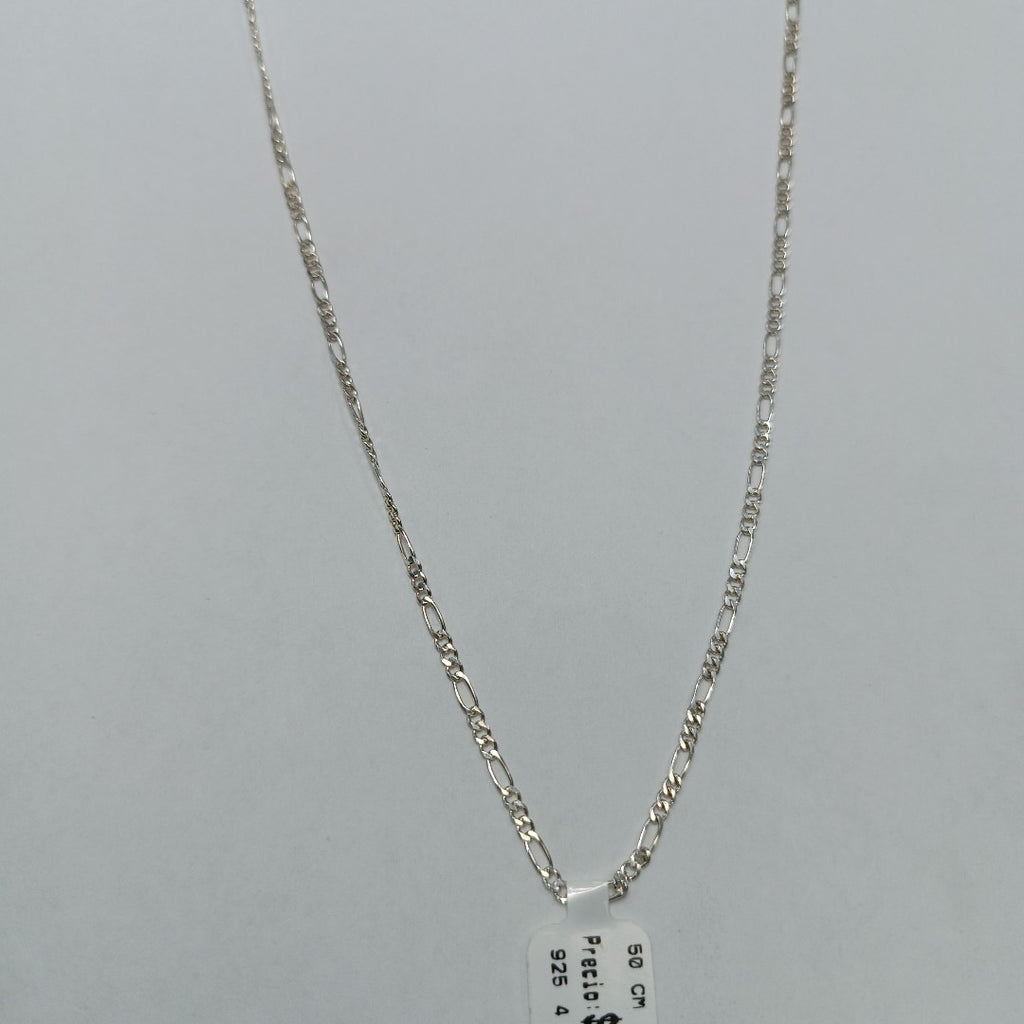 CADENA TEJIDO 3X1 PLATA .925 50 CM 4.3 GR (NUEVO)