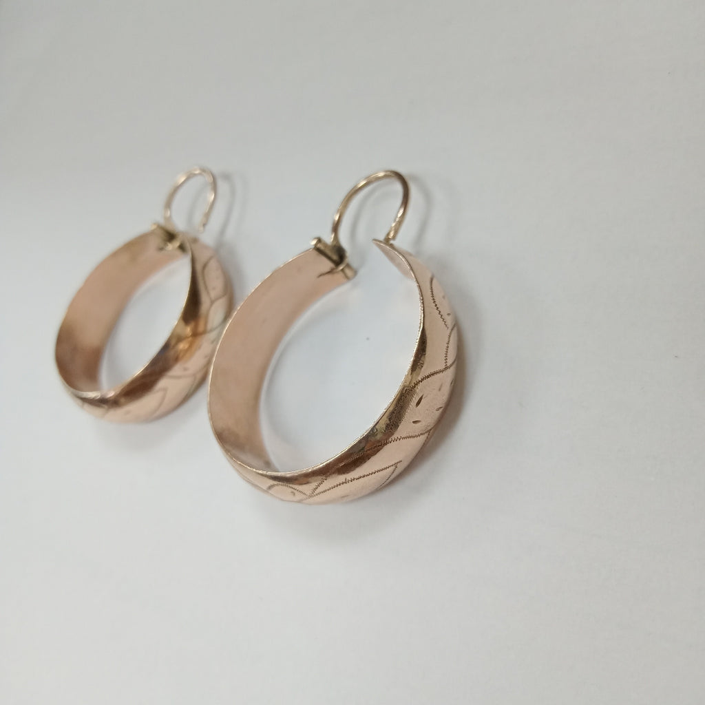 ARRACADAS PAR ORO 8 K 4,60 GRMS (SEMINUEVO)