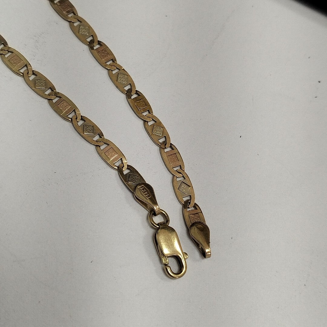 PULSERA ORO 14 K 3.7 GRMS (SEMINUEVO)