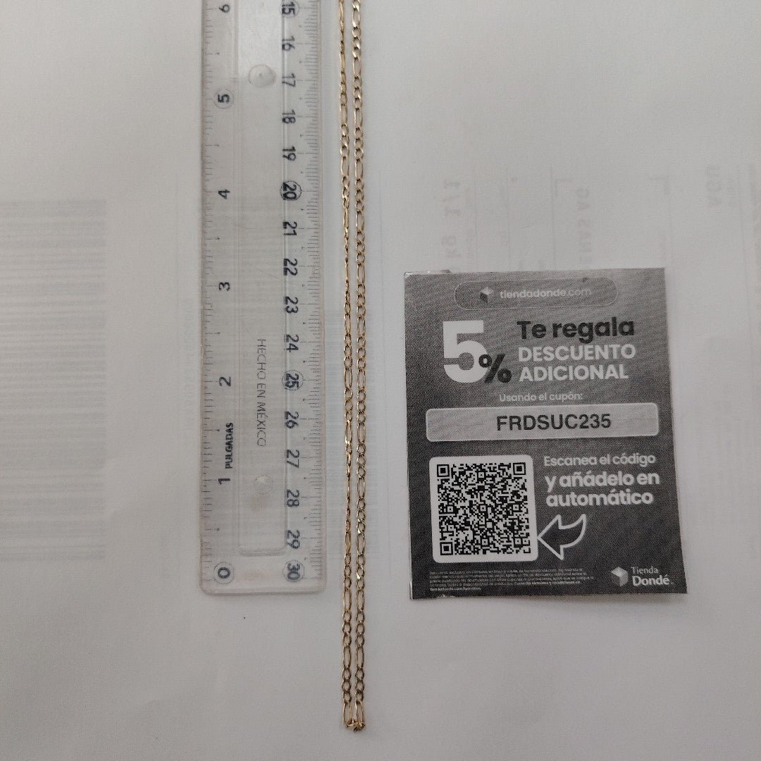 CADENA ORO 10 K 4,70 GRMS (SEMINUEVO)