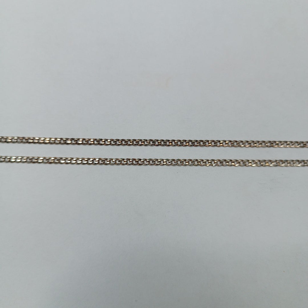 CADENA TEJIDO BARBADO PLATA .925 60 CM 5.5 GR (NUEVO)