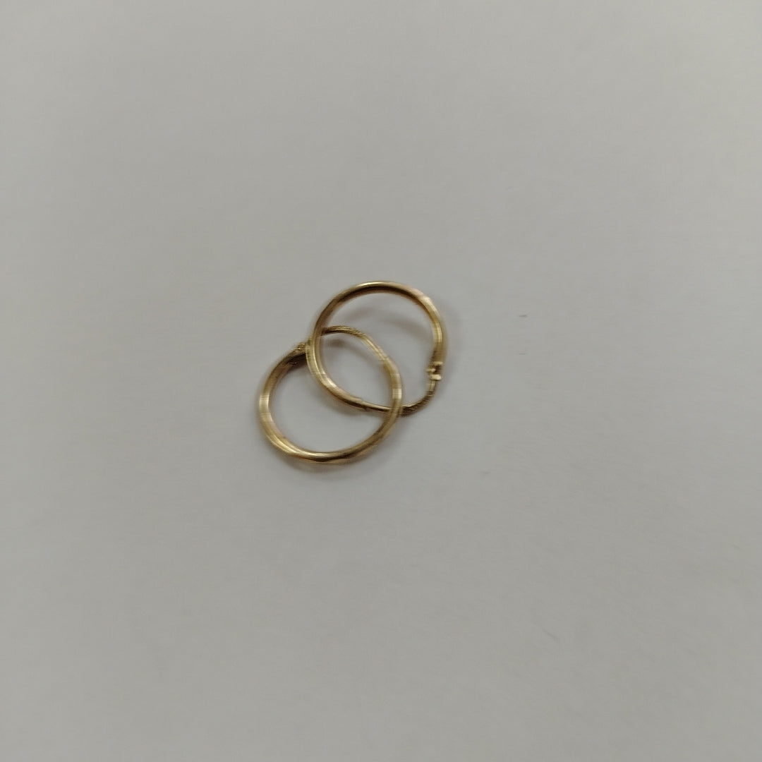 ARRACADAS PAR ORO 10 K 0.8 GRMS (SEMINUEVO)
