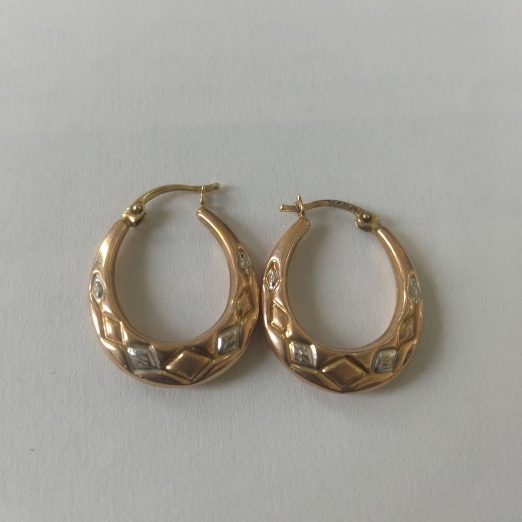 ARRACADAS PAR ORO 14 K 2.3 GRMS (SEMINUEVO)