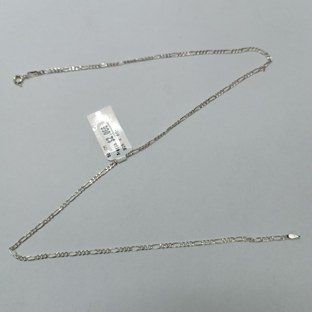 CADENA TEJIDO 3X1 PLATA .925 50 CM 4.6 GR (NUEVO)