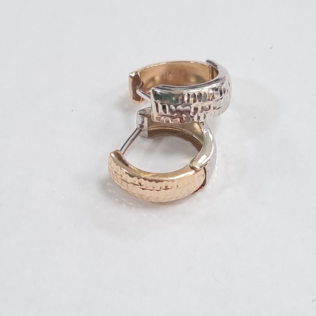 ARRACADAS PAR ORO 14 K 1.2 GRMS (SEMINUEVO)