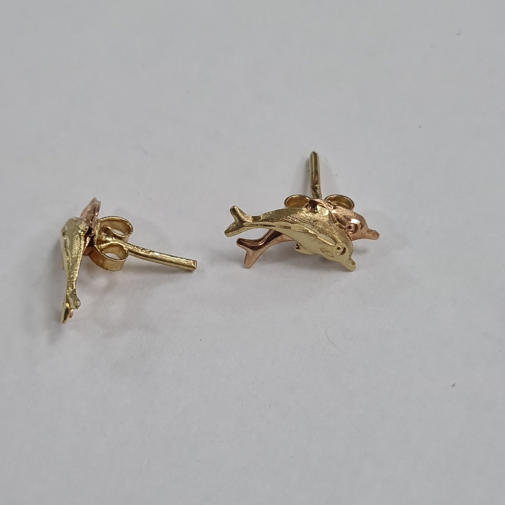 ARETES PAR ORO 14 K 1 GRMS (SEMINUEVO)