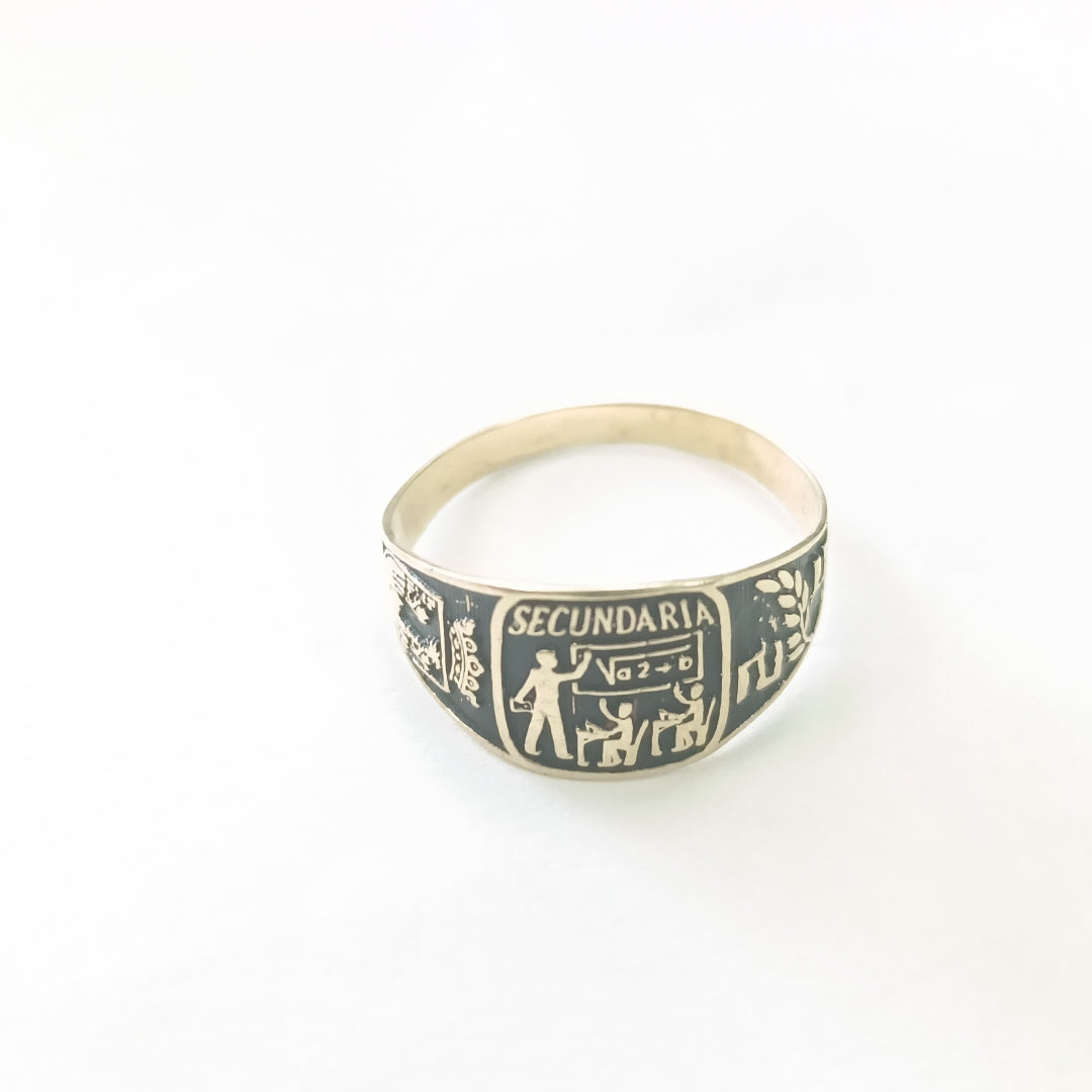 ANILLO DE GRADUACIÓN ORO 8 K 1,20 GRMS (SEMINUEVO)