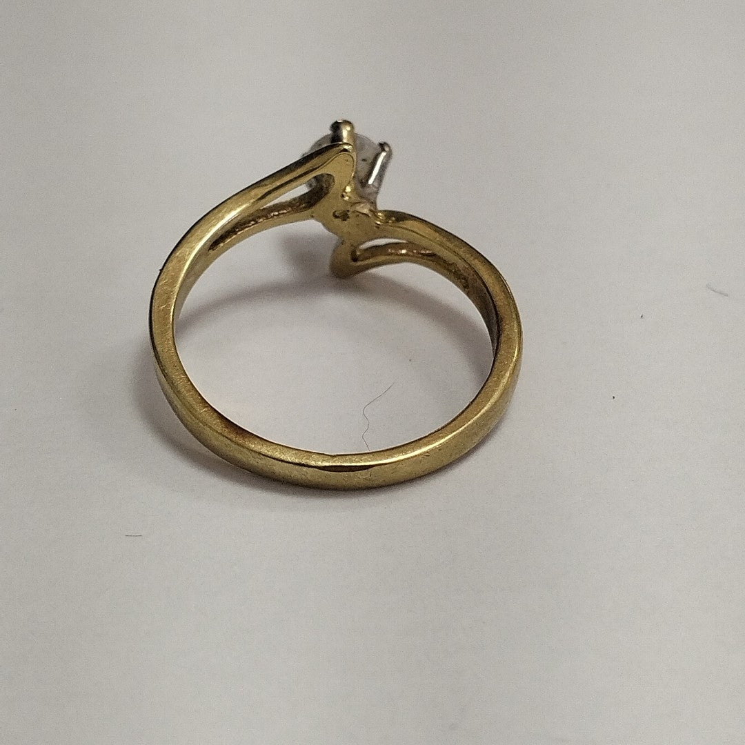 ANILLITO, SOLITARIO ORO 14 K 2.4 GRMS (SEMINUEVO)