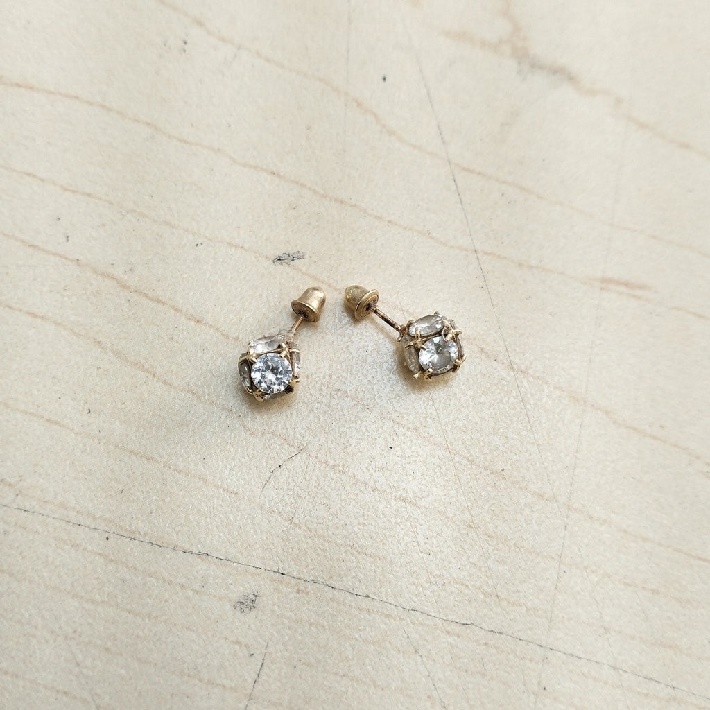 BROQUELES PAR ORO 10 K 1,70 GRMS (SEMINUEVO)