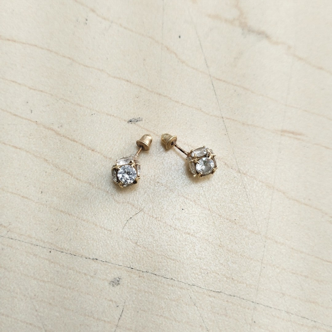 BROQUELES PAR ORO 10 K 1,70 GRMS (SEMINUEVO)
