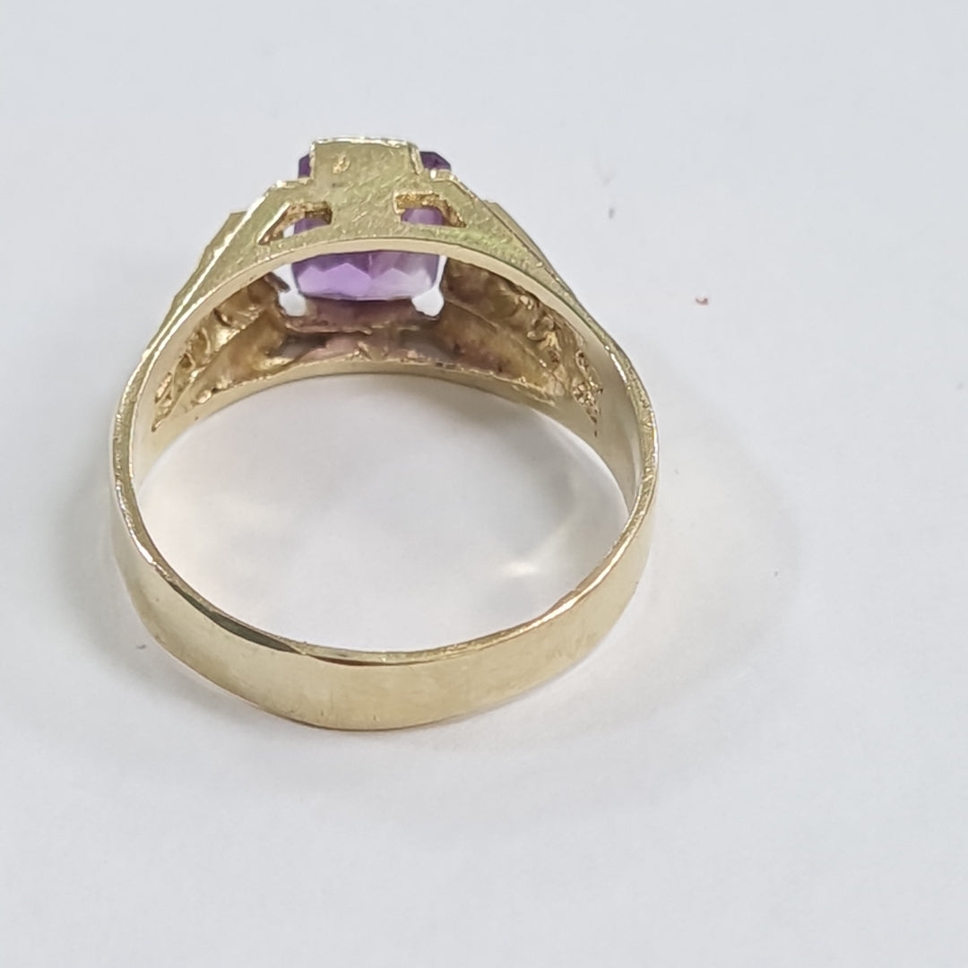 ANILLO ORO 14 K 3,70 GRMS (SEMINUEVO)
