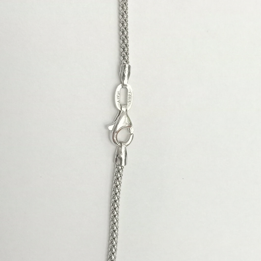 GARGANTILLA ORO BLANCO 14 K 5,50 GRMS (SEMINUEVO)