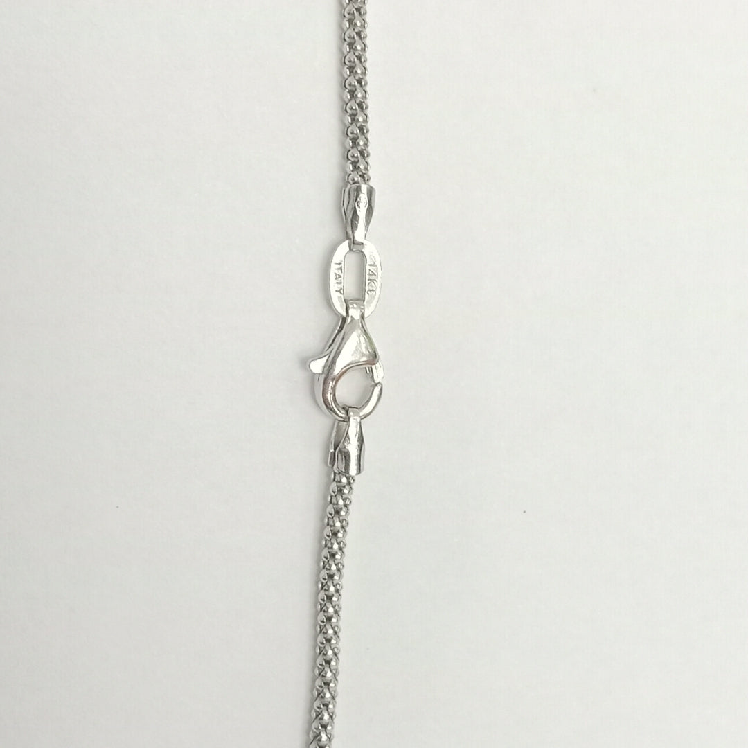 GARGANTILLA ORO BLANCO 14 K 5,50 GRMS (SEMINUEVO)