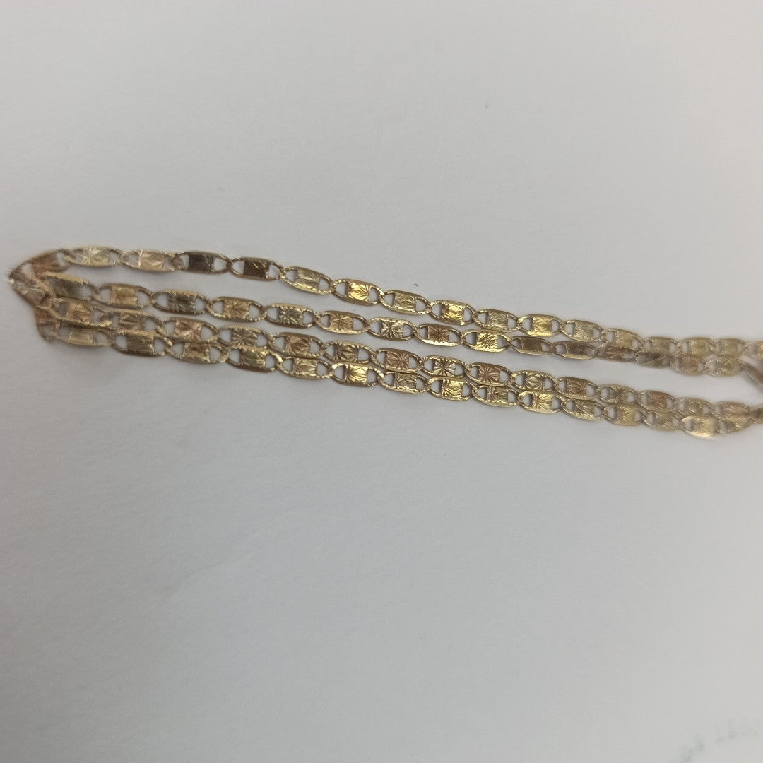 CADENA ORO 10 K 3.9 GRMS (SEMINUEVO)