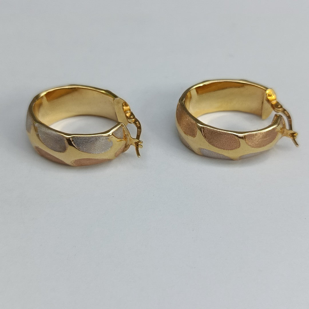 ARETES PAR ORO 14 K 6.5 GRMS (SEMINUEVO)