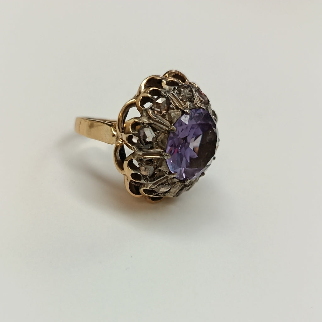 ANILLITO ORO,OTROS METALES 16K 13,70 GRMS (SEMINUEVO)