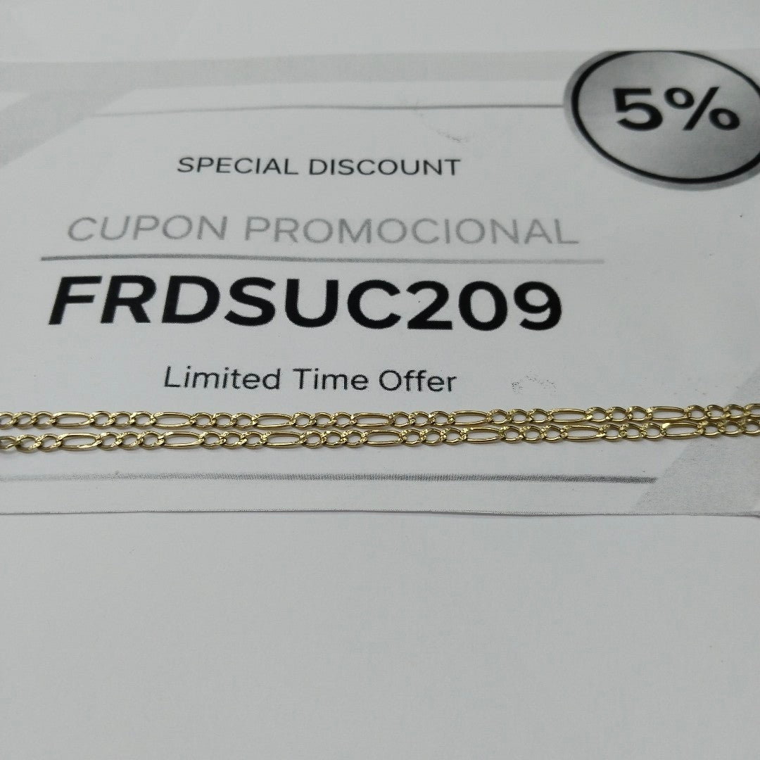 CADENA ORO 14 K 9,20 GRMS (SEMINUEVO)