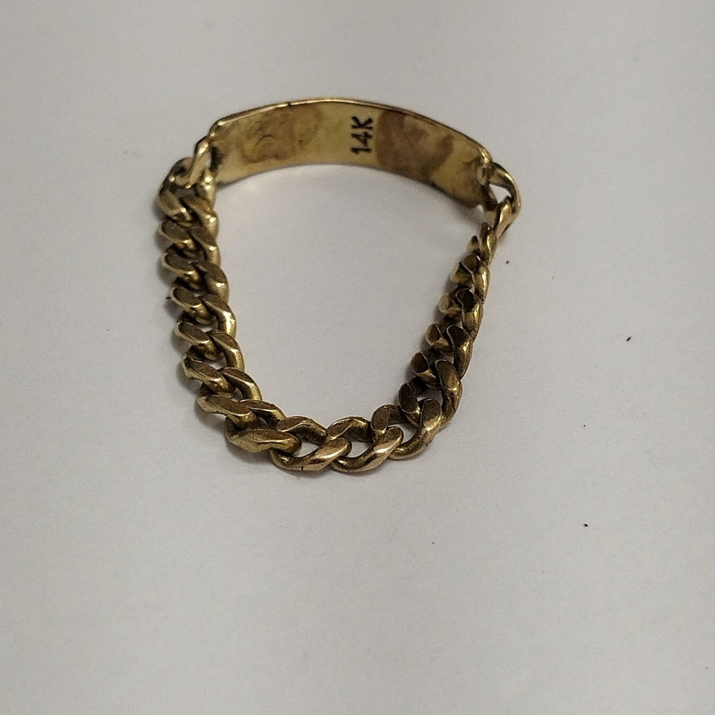ANILLO ORO 14 K 2.2 GRMS (SEMINUEVO)