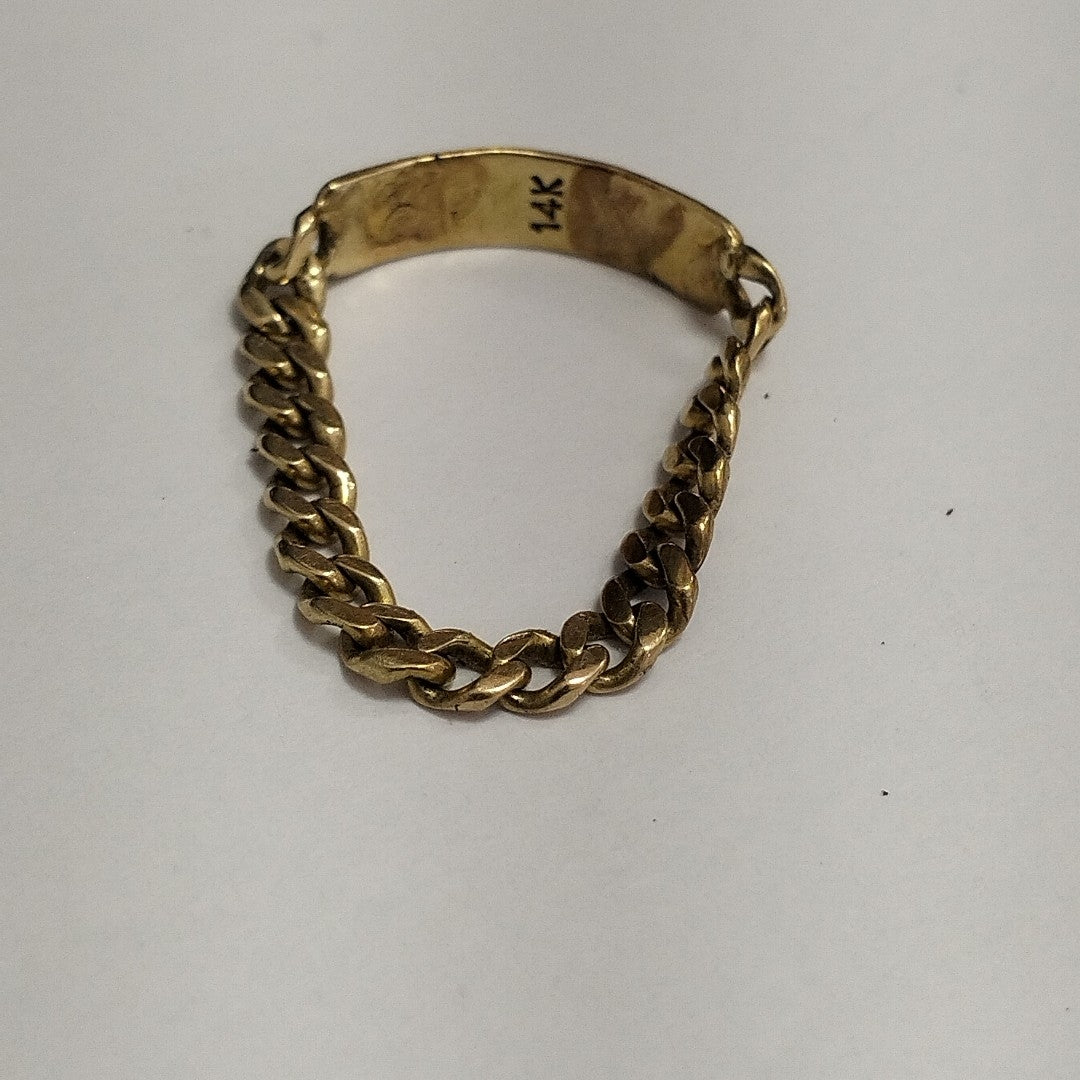ANILLO ORO 14 K 2.2 GRMS (SEMINUEVO)