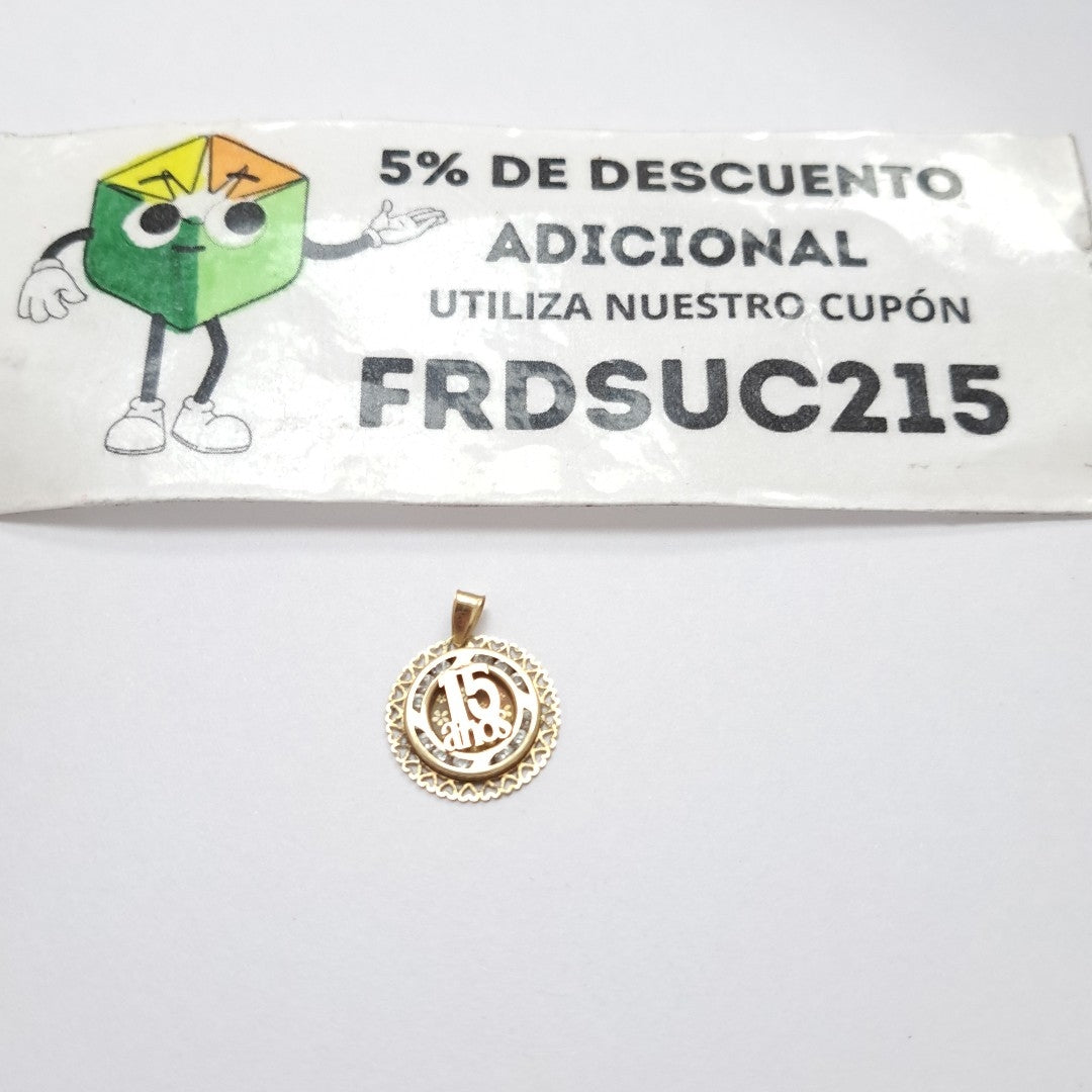 DIJE ORO 10 K 0.8 GRMS (SEMINUEVO)