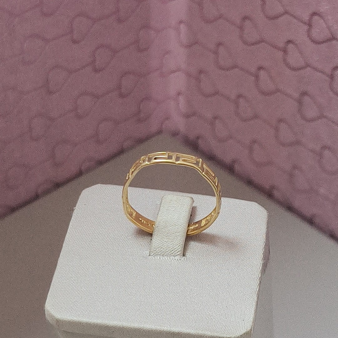 ARGOLLA ORO 14 K 1.4 GRMS (SEMINUEVO)