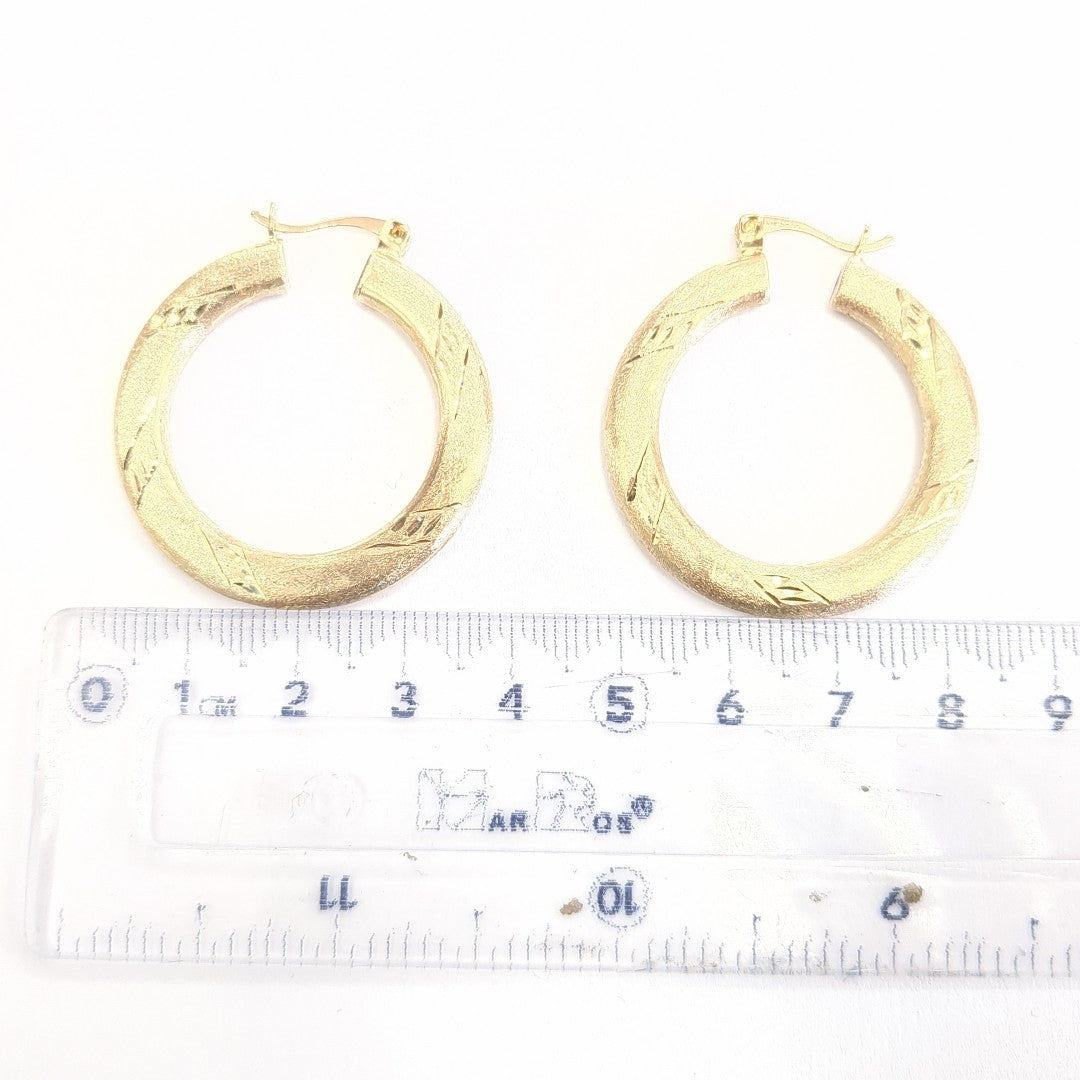 ARRACADAS PAR ORO 10 K 5,80 GRMS (SEMINUEVO)