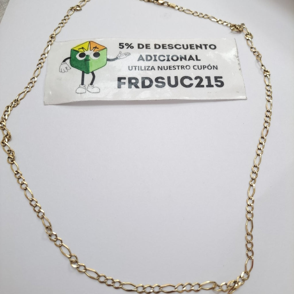 CADENA ORO 10 K 7.6 GRMS (SEMINUEVO)
