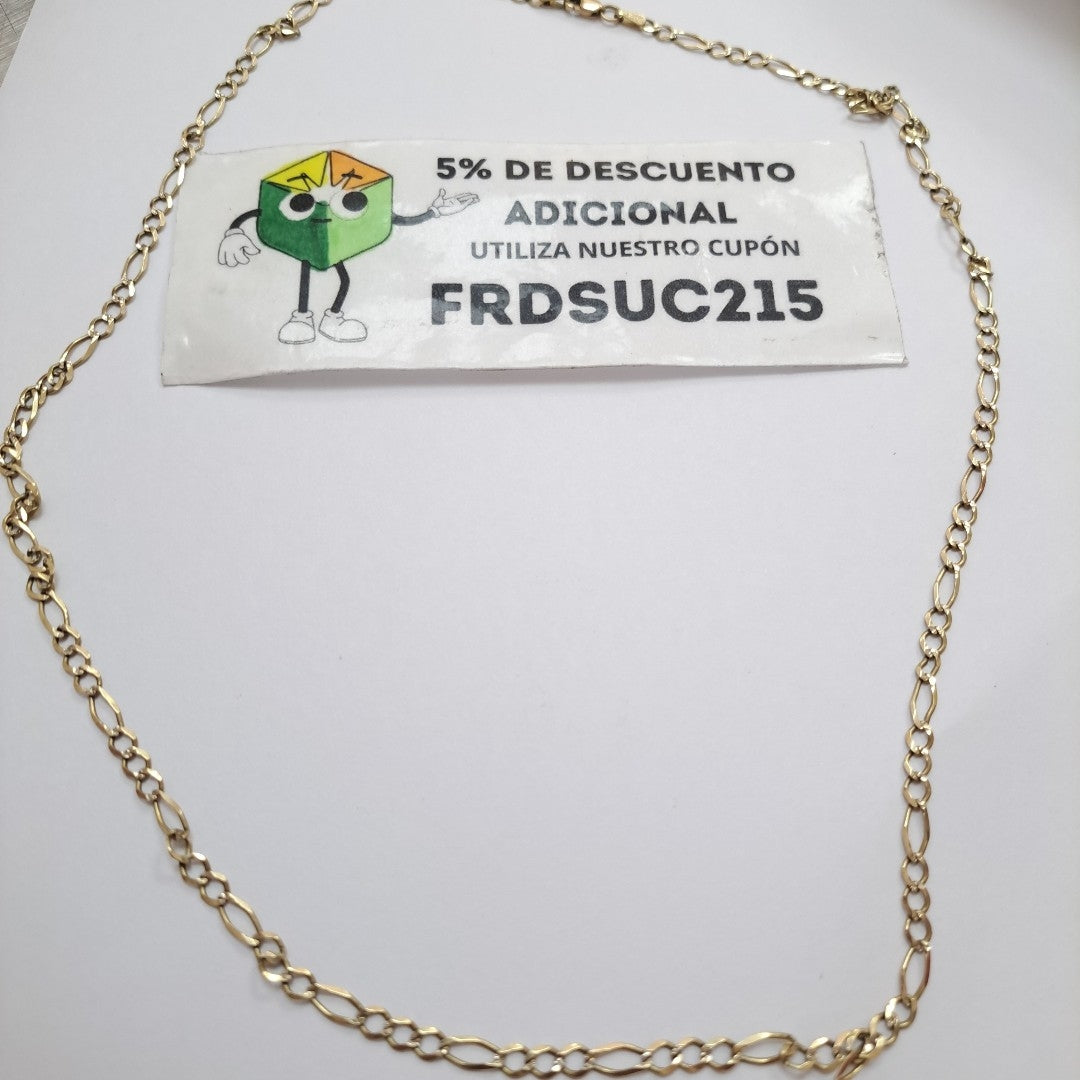 CADENA ORO 10 K 7.6 GRMS (SEMINUEVO)