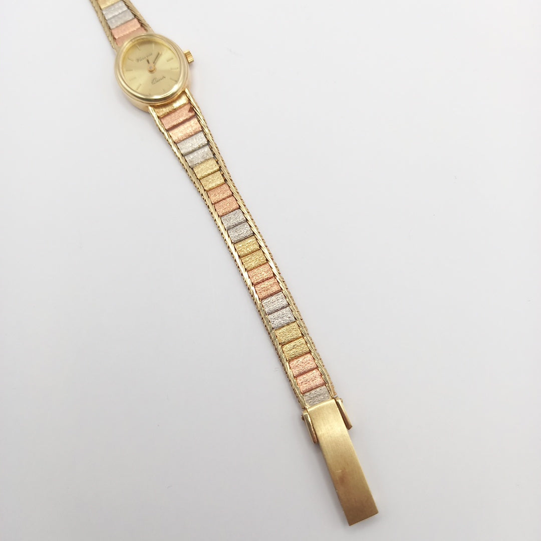 RELOJ CAJA Y PULSO ORO ORO 14 K 20.2 GRMS (SEMINUEVO)