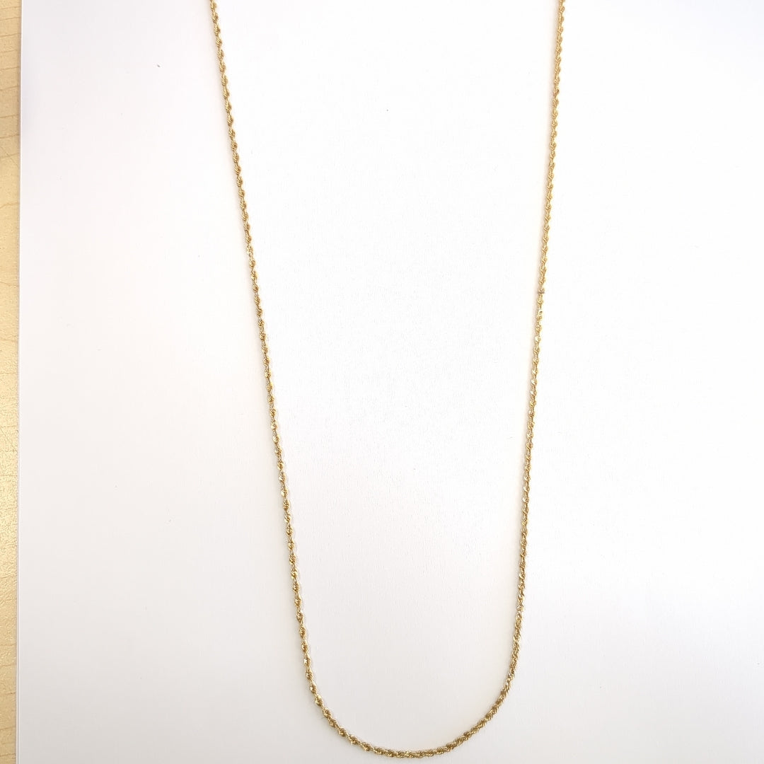 CADENA ORO 14 K 1,90 GRMS (SEMINUEVO)