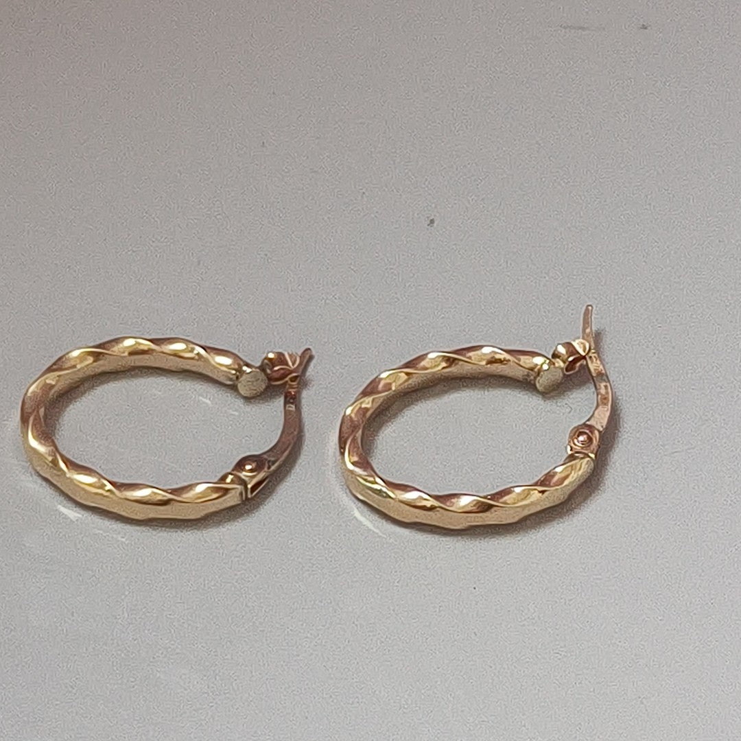 ARRACADAS PAR ORO 10 K 1 GRMS (SEMINUEVO)