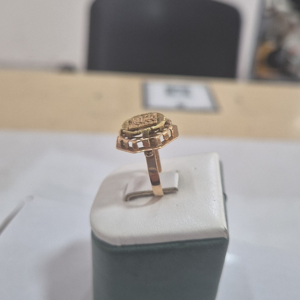 ANILLO ORO 14 K 4,70 GRMS (SEMINUEVO)