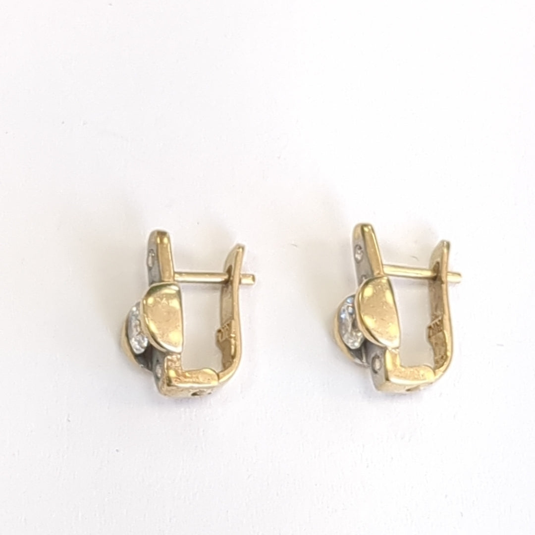 ARETES PAR ORO 10 K 4,30 GRMS (SEMINUEVO)