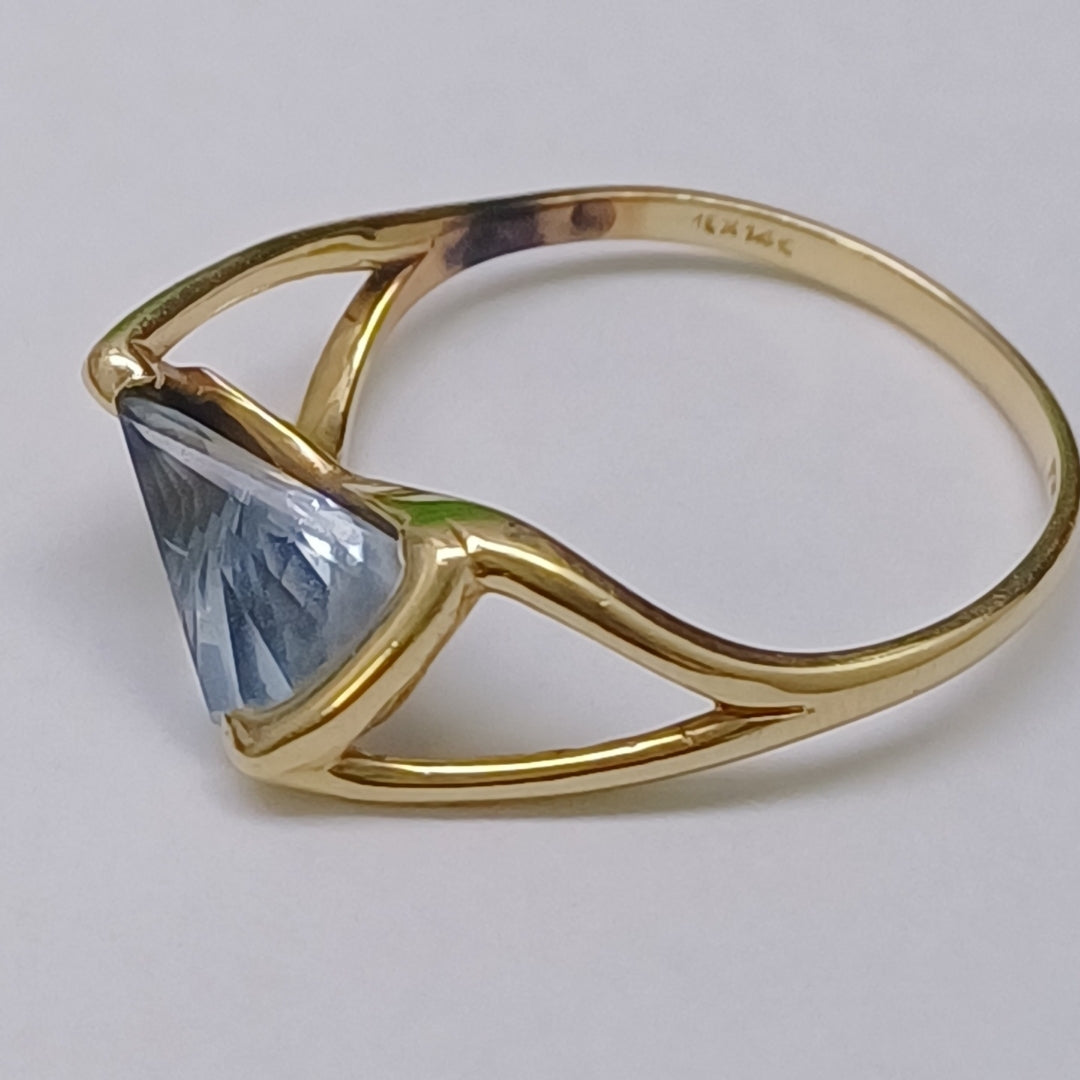 ANILLO ORO 14 K 2.2 GRMS (SEMINUEVO)