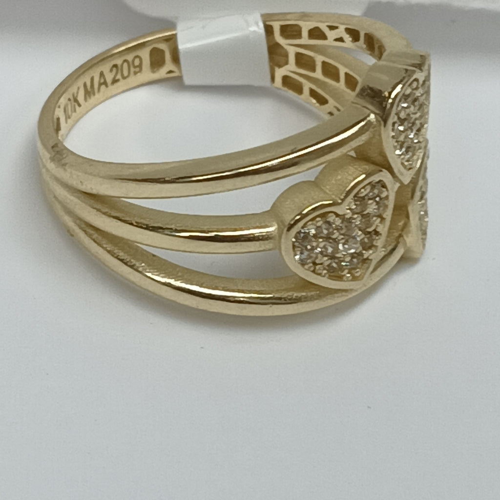 ANILLOS DAMA ORO 10K 3.1 (NUEVO)
