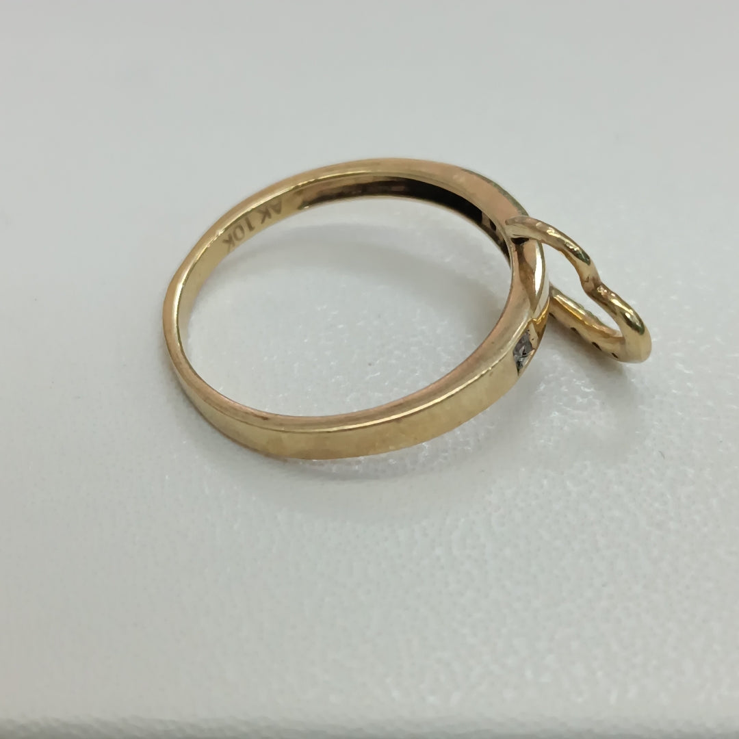 ANILLO ORO 10 K 1.9 GRMS (SEMINUEVO)