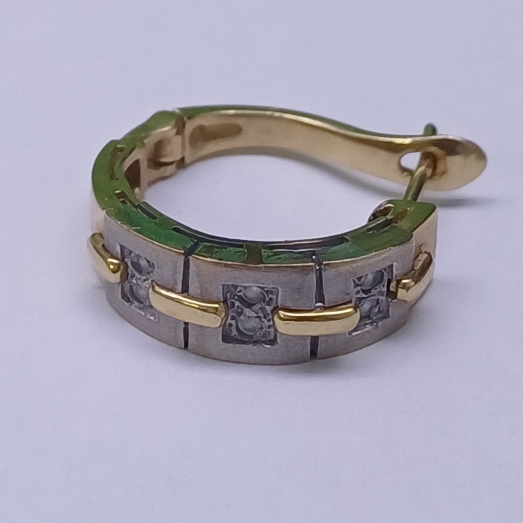 ARRACADAS PAR ORO 14 K 7,60 GRMS (SEMINUEVO)