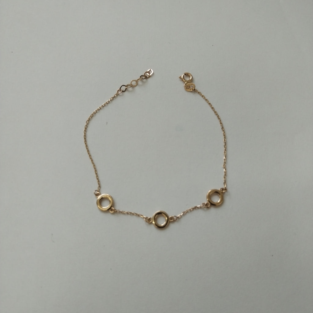 PULSERAS DAMA ORO 14K 1.2 (NUEVO)