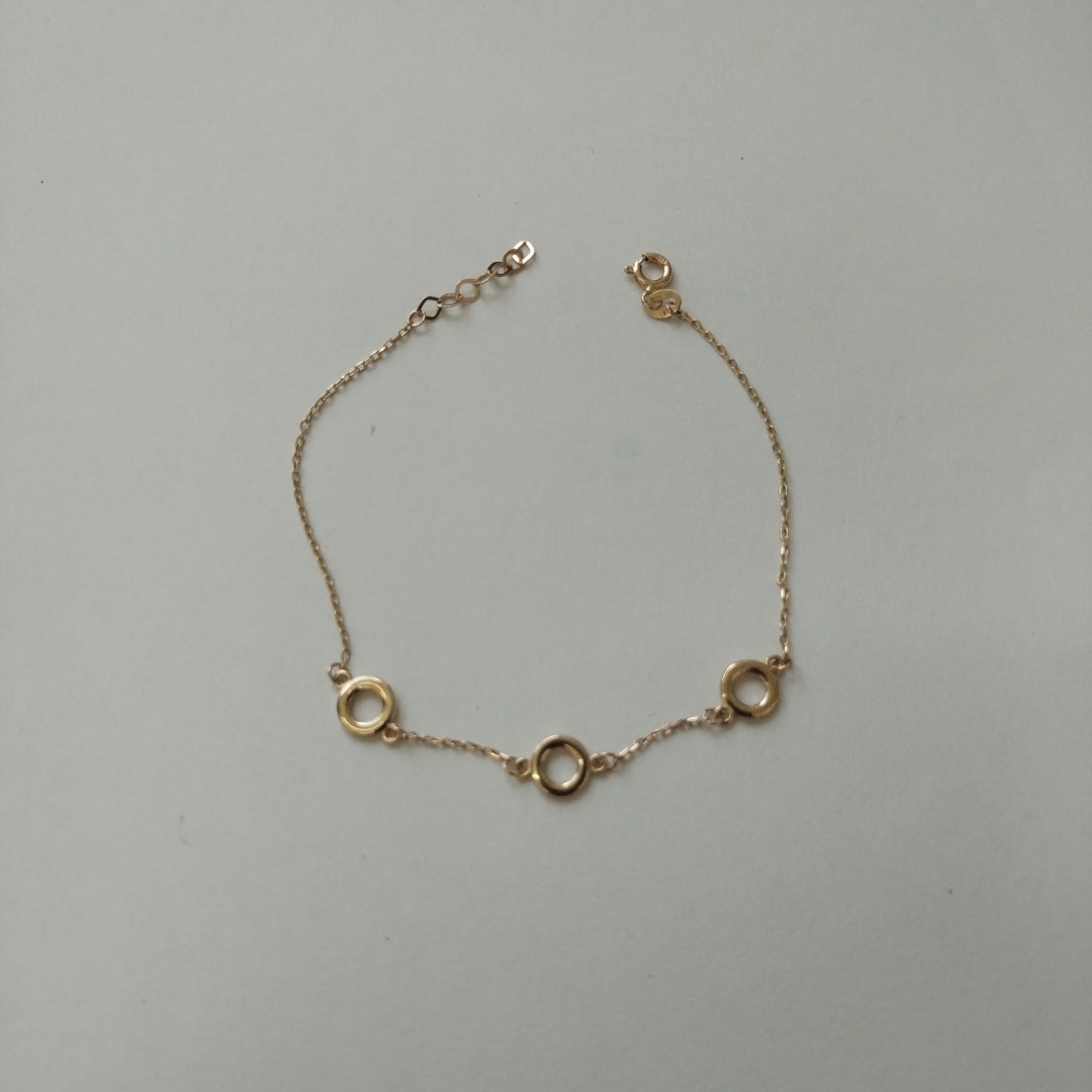 PULSERAS DAMA ORO 14K 1.2 (NUEVO)