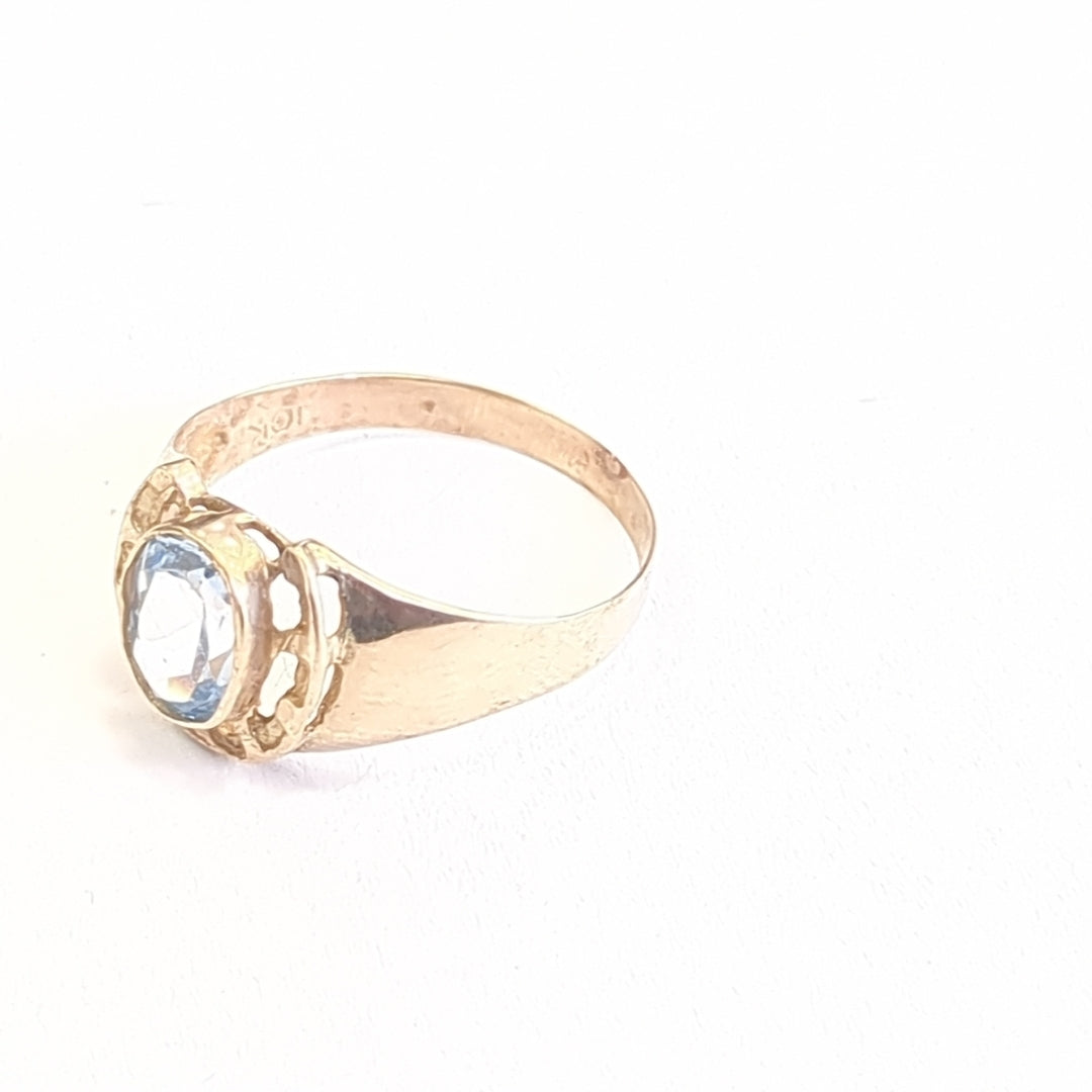 ANILLO ORO 10 K 1,70 GRMS (SEMINUEVO)