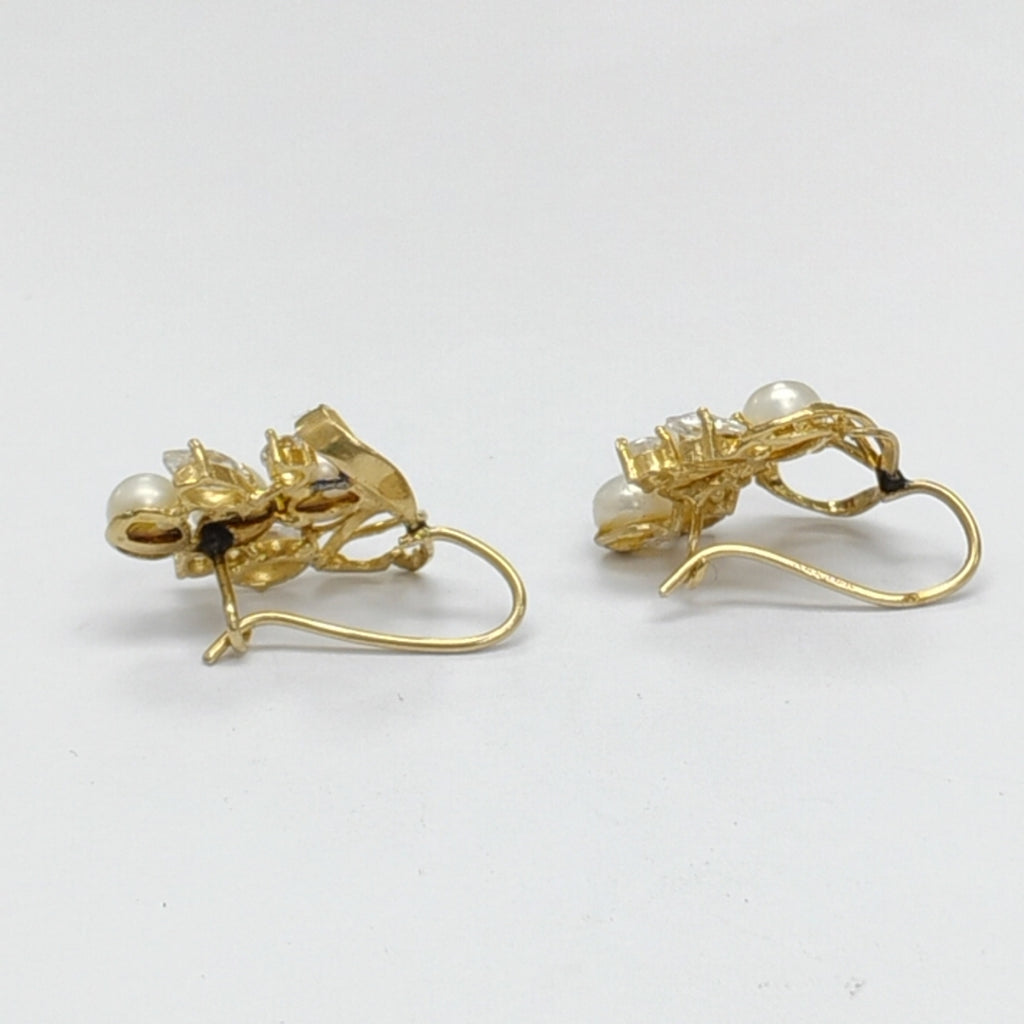 ARETES PAR ORO 14 K 3,30 GRMS (SEMINUEVO)