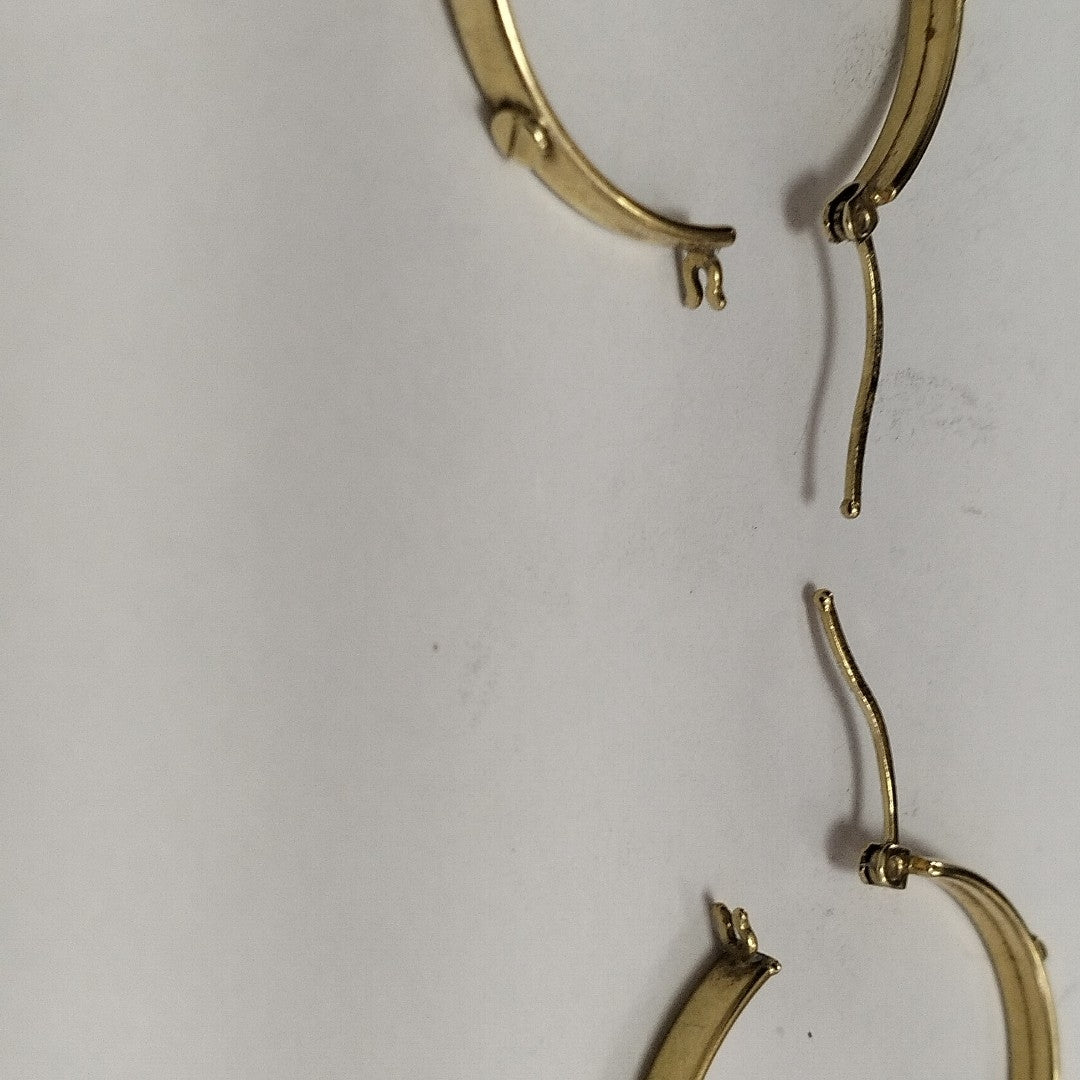 ARRACADAS PAR ORO 14 K 3,90 GRMS (SEMINUEVO)
