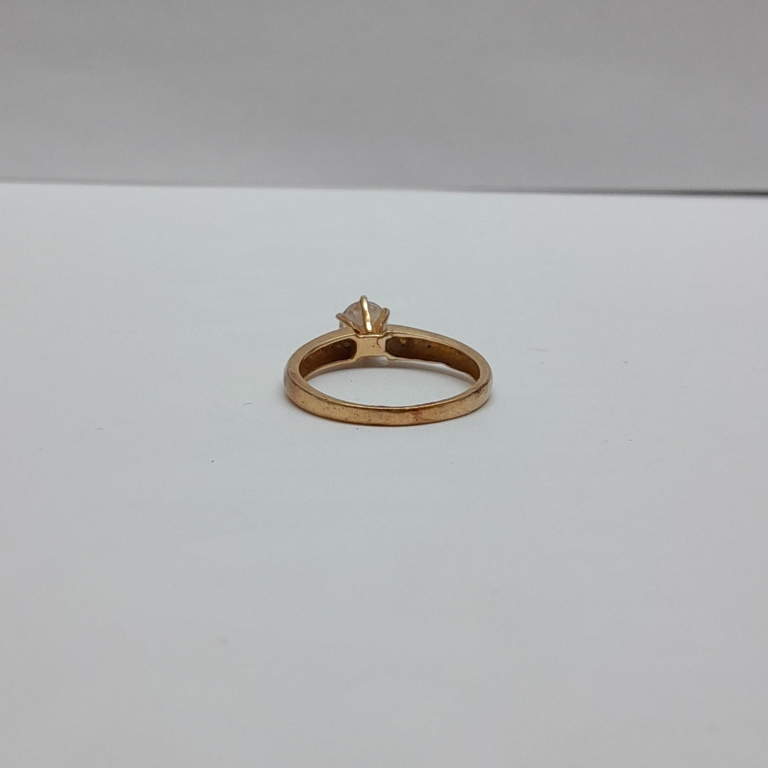 SOLITARIO ORO 14 K 2,50 GRMS (SEMINUEVO)