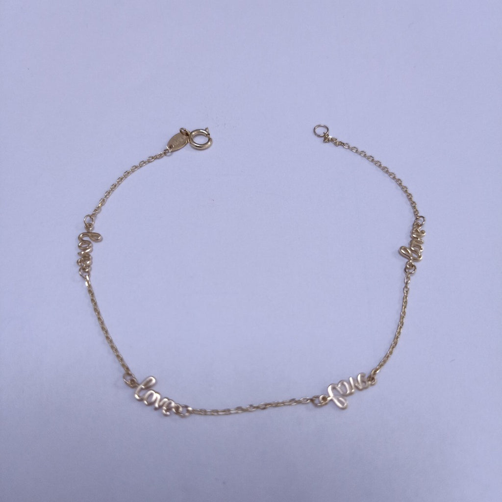 PULSERAS DAMA ORO 14K 1.1 (NUEVO)